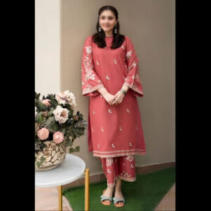 2-Piece Unstitched Naqashi Apparel Fully EMB Kotrai Suit | LBX-1049